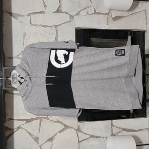 ECKO Unlimted Men's Short Sleeve Hoodie Shirt, L